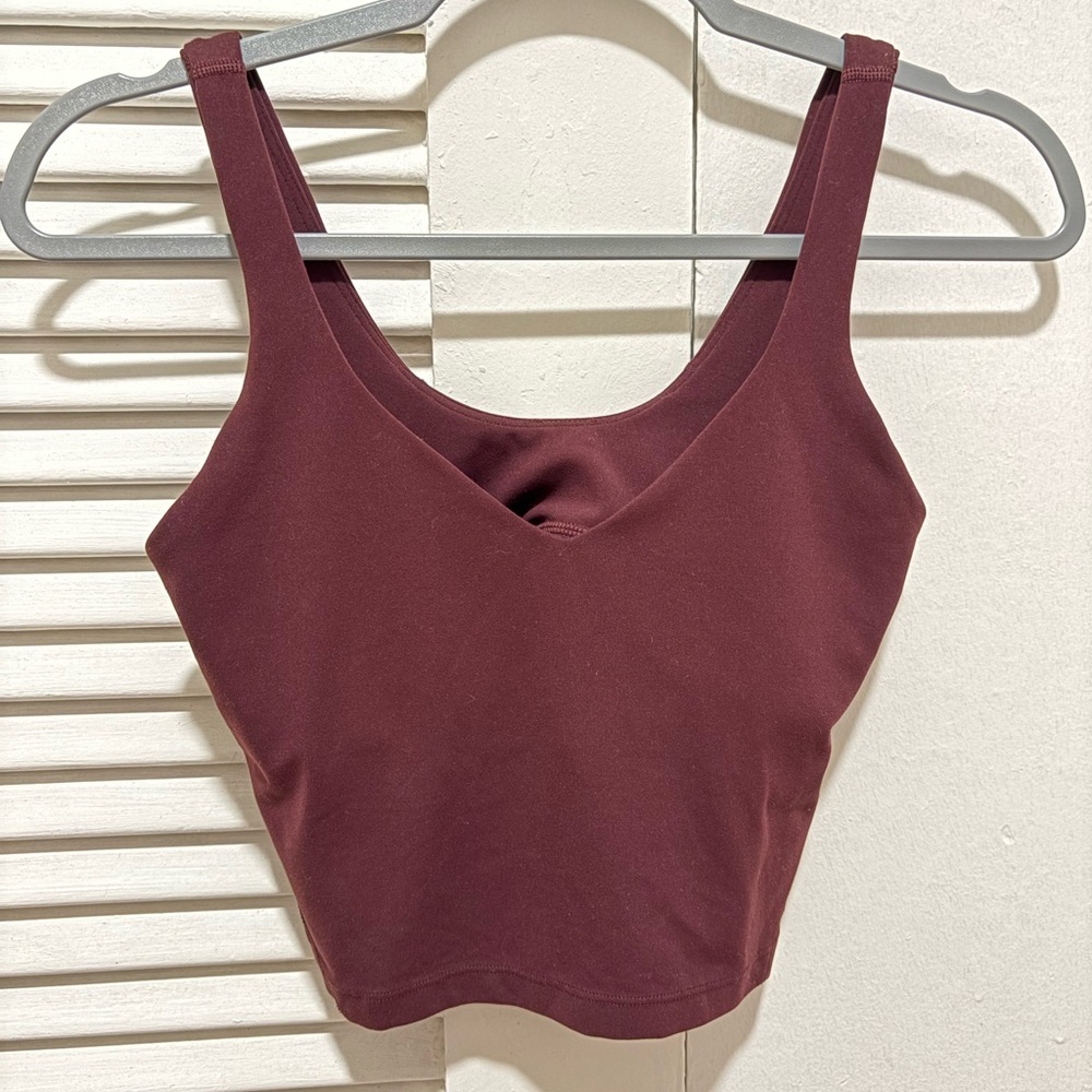 Lululemon Align top in Goodnight Plum color